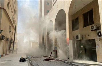 السيطرة على حريق سرداب مجمع تجاري في خيطان