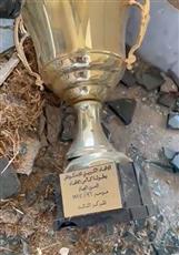 نادي كاظمة يعقب على فيديو التخلص من كؤوسه: تعاني من الصدأ