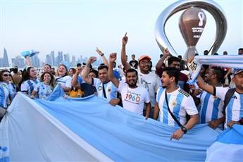 الجماهير الأرجنتينية تصل الدوحة لحضور مونديال قطر 2022
