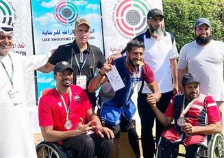 فلاح الهاجري يحصد ذهبية الرماية في البطولة المحلية السادسة للمنتخبات بالإمارات
