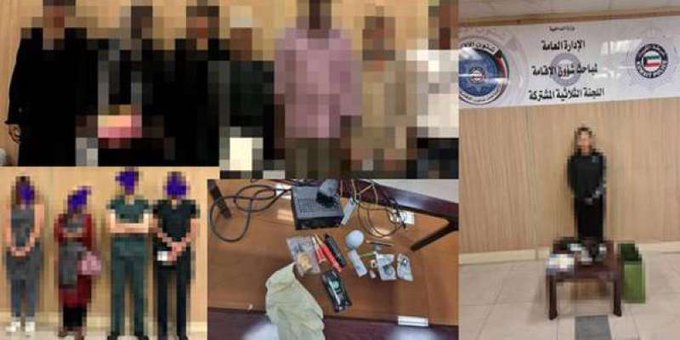 ضبط 7 مخالفين للإقامة.. وآسيوبة بمزاولة الوشم دون ترخيص