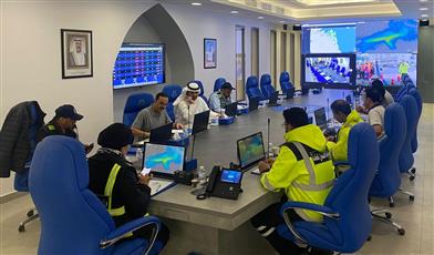 الأشغال: شبكة تصريف مياه الأمطار قادرة على استيعاب التدفقات المطرية