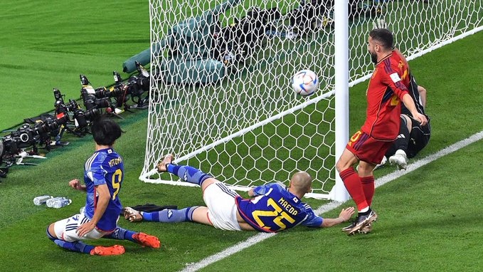 #الفيفا ينهي الجدل ويوضح سبب احتساب هدف #اليابان الثاني أمام #إسبانيا #كأس_العالم_قطر_2022