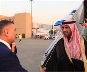 ممثل سمو الأمير الشيخ فهد الناصر يصل إلى العراق