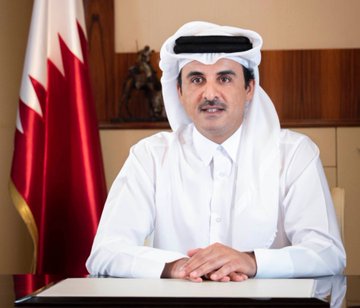 اتصال هاتفي بين أمير قطر وولي عهد البحرين