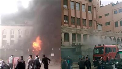 حريق هائل في مستشفى كبير في مصر يحصد 3 قتلى وعشرات الجرحى