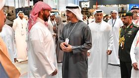 رئيس دولة الإمارات يلتقي النائب الأول لرئيس الوزراء وزير الدفاع بالإنابة الشيخ طلال الخالد