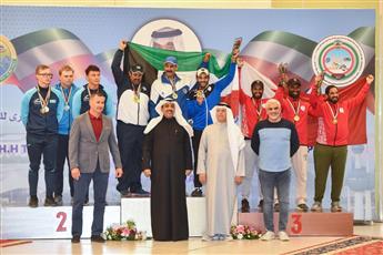 5 ميداليات متنوعة لمنتخب الكويت للرماية