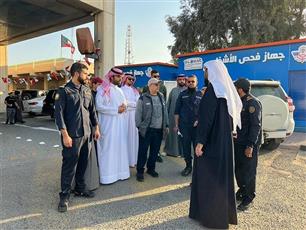 الجمارك: 33.727 مركبة عبرت النويصيب بالاتجاهين خلال 23 و24 فبراير