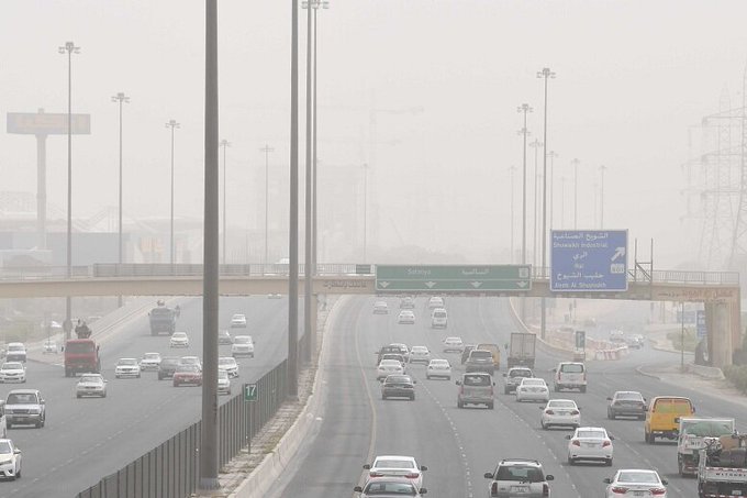#الأرصاد تحذر : طقس #غير_مستقر و #رياح خفيفة إلى معتدلة مثيرة لـ #الغبار
