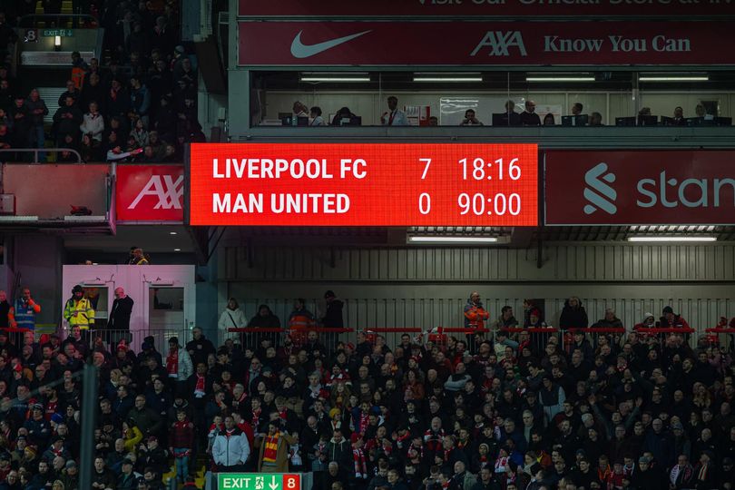 شاهد بالفيديو والصور.. ليفربول يقدم درس لليونايتد و يحسم الدربي بسباعية   #LIVMUN