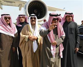 سمو أمير البلاد يتوجه إلى إيطاليا