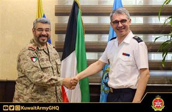 الدفاع الجوي يستقبل مدير إدارة الشرق الأوسط في الإدارة العامة بالتسليح بوزارة الدفاع الفرنسية