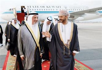 #وزير_الخارجية يصل إلى #عمان لترؤس وفد البلاد في أعمال اللجنة الكويتية العمانية المشتركة