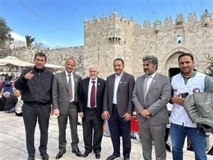 رئيس الهلال الأحمر الكويتي: نتطلع لتنفيذ المزيد من المشاريع لخدمة الشعب الفلسطيني
