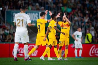 #برشلونة يكتسح #التشي برباعية ويوسع الفارق بالصدارة لـ 15 نقطة