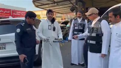 قطع التيار عن عشرات الورش المخالفة بالشويخ الصناعية
