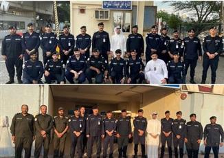 مدير الموانئ يتفقد ميناء الشويخ والدوحة والشعيبة والأحمدي الجنوبي