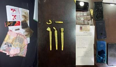 ضبط 7 أشخاص في الجهراء وميدان حولي والشويخ الصناعية بحوزتهم مواد يشتبه أنها مخدرة