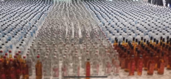 ضبط نحو 3000 بطل خمر في حولي
