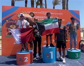 عبدالمحسن الفوزان يحقق المركز الأول في البطولة الدولية للترايثلون