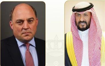 وزير الدفاع بالوكالة يهنئ نظيره البريطاني بتتويج الملك تشارلز الثالث