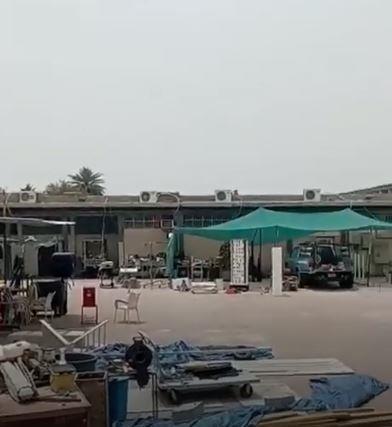 تسوير مستوصف الشامية من الناحية الخلفية وتحويله إلى كراج ومخزن