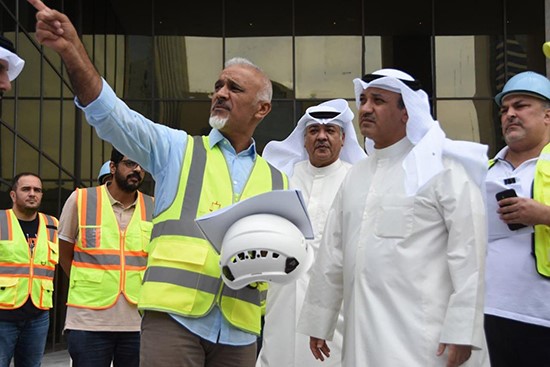 وزير العدل تفقد مبنى قصر العدل الجديد : صرح حضاري يمثل اعتزاز البلاد واهتمامها بتحقيق العدالة للجميع