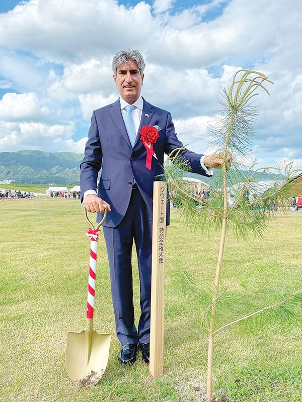 السفير الزمانان يشارك في حفل خاص تخليداً لضحايا زلزال وسونامي اليابان