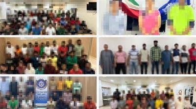ضبط 140 مخالفاً لقانون الإقامة والعمل من مختلف الجنسيات
