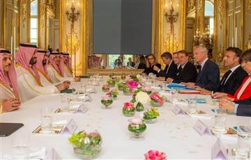 ولي العهد السعودي والرئيس الفرنسي يبحثان مستجدات الاوضاع والتعاون الثنائي