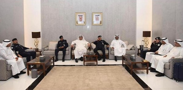 الفريق البرجس عاد إلى أرض الوطن بعد مشاركته في اللجنة الأمنية المشتركة بين وزارتي الداخلية في الكويت والبحرين