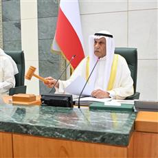 رئيس ‎مجلس الأمة أحمد السعدون يفتتح الجلسة العادية للنظر في بنود جدول الأعمال