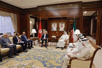 وزير الخارجية يبحث من نظيره التونسي العلاقات الثنائية وسبل تعزيزها