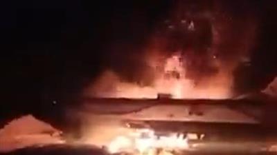 اليمن.. قتلى بحادث تصادم مروع بين قاطرة ديزل وأخرى للغاز في «شبوة»