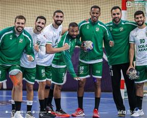العربي يفوز على الشعلة اليمني في البطولة العربية لكرة اليد