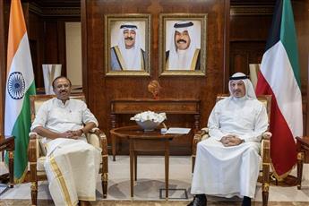 وزير الخارجية يبحث مع وزير الشؤون الخارجية الهندي أوجه التعاون والشراكة الاستراتيجية بين البلدين