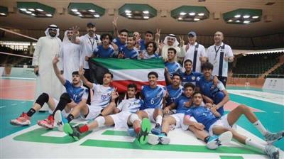 أزرق الطائرة للشباب يحرز برونزية بطولة غرب آسيا
