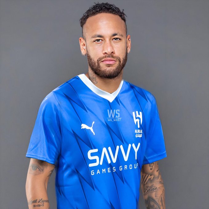 رسميًا:  #الهلال يتعاقد مَع البرازيلي #نيمار  لمدّة موسمين قادمًا من باريس سان جرمان الفرنسي
