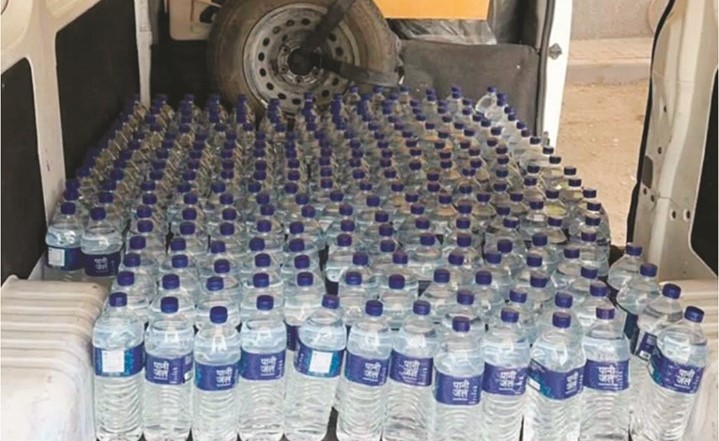 العثور على «باص» ملغوم بالخمور في «الشويخ الصناعية»