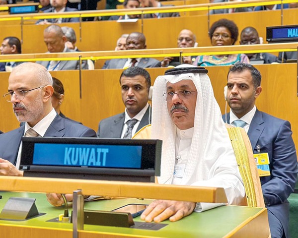 ممثل الأمير يحضر جلسة افتتاح المناقشات العامة رفيعة المستوى ضمن أعمال الدورة الـ 78 للجمعية العامة للأمم المتحدة