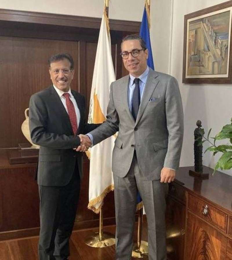 وزير الخارجية القبرصي استقبل السفير عبدالله الخرافي لإدانة الهجوم على سياح كويتيين