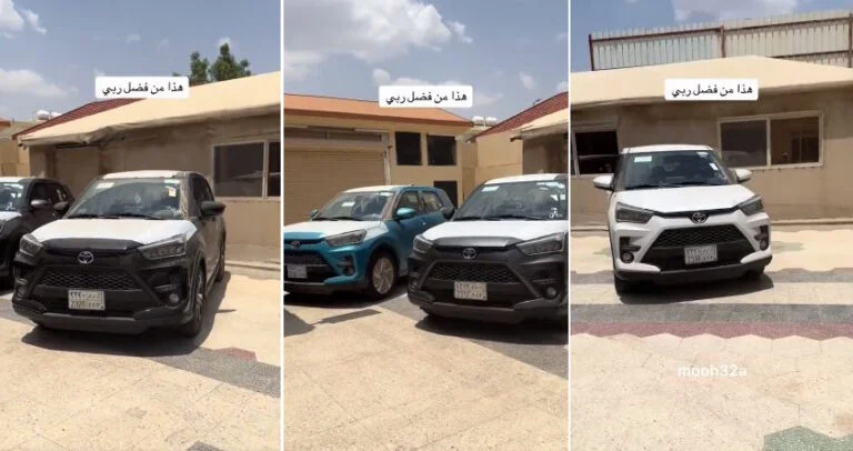 شاهد أب يهدي 4 سيارات لأبنائه ويكشف سبب تصويره للمقطع