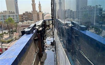 الإطفاء: السيطرة على حريق فندق بمنطقة المرقاب