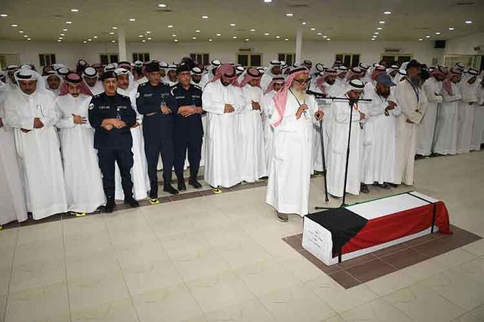 ثرى #الكويت يحتضن رفات #الشهيد #حمدان_المطيري