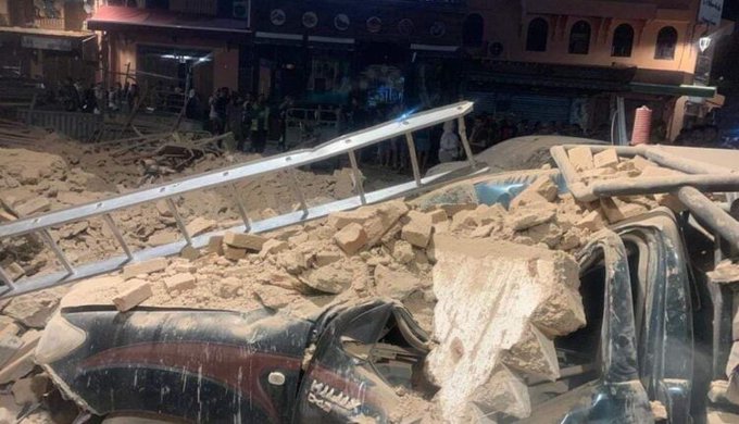 عاجل…المغرب.. ارتفاع حصيلة ضحايا الزلزال المدمر إلى 632 وفاة و329 إصابة  #زلزال_المغرب