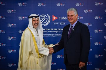 ممثل سمو الأمير يشارك في افتتاح أعمال قمة مجموعة الـ77 والصين المنعقدة بكوبا