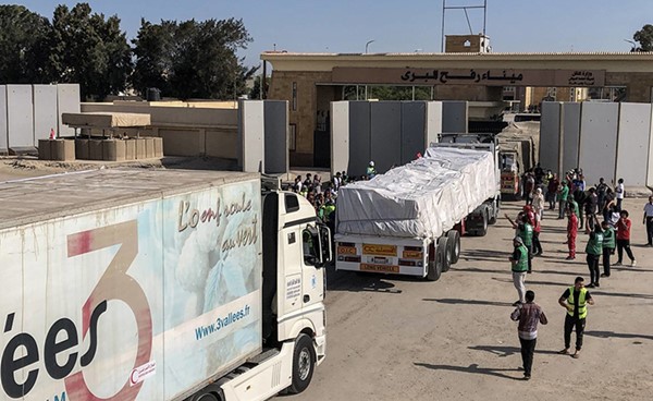 الأمم المتحدة: وصول 117 شاحنة مساعدات لقطاع غزة منذ الـ7 من أكتوبر