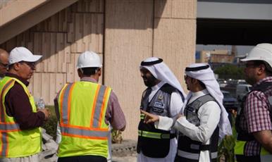 مدير عام هيئة الطرق يتفقد عدد من مشاريع الهيئة للوقوف على سريان العمل فيها
