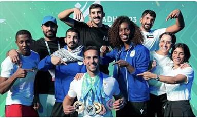 7 ميداليات متنوعة لأبطال الملاكمة في الرياض